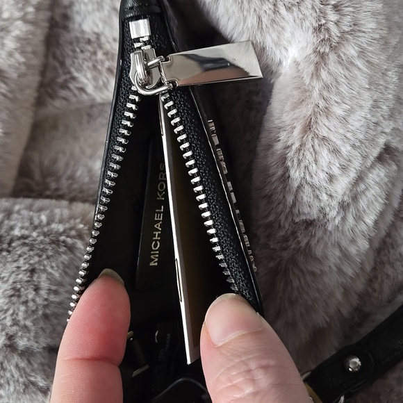 MICHAEL KORS JET SET SMALL LOGO PATENT LEATHER COIN PURSE ✨NWT✨ - Picture 7 of 9